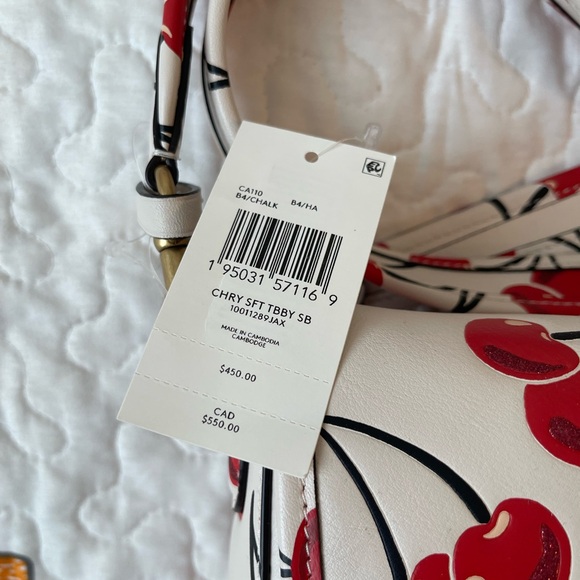 Coach soft tabby shoulder bag NWT - Picture 4 of 15